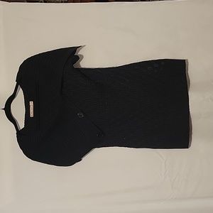 🌴 Pura Vida Sweater Black Short Sleeve Open Knit